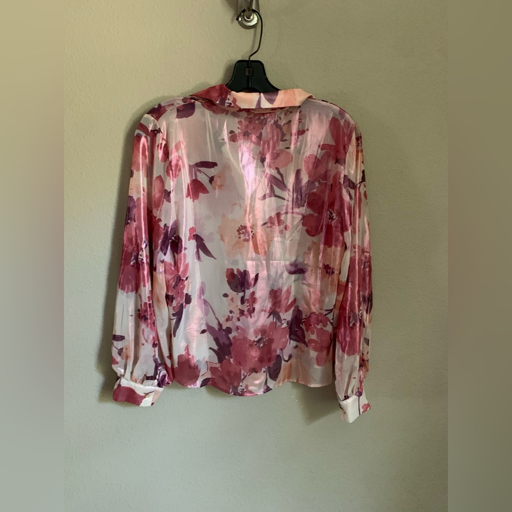 Zara floral print shirt 9878/061 - Picture 5 of 7